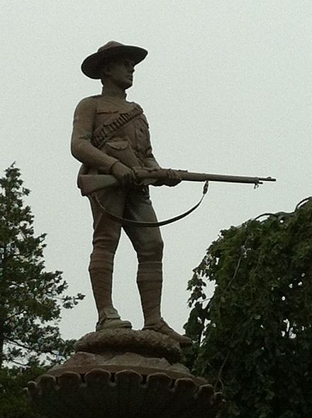 Boer War Monument, Halifax Public Gardens, Nova Scotia, Canada