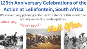 125th Anniversary Celebrations of the Action at Leliefontein, South Africa